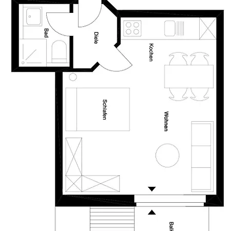 Haus Roseneck 6 아파트